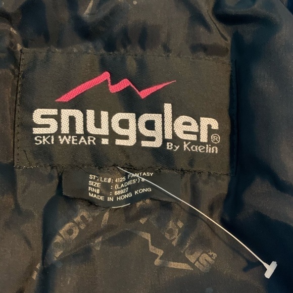 Vintage Y2K Snuggler by Kaelin Ski jacket Black  8 - Picture 10 of 16